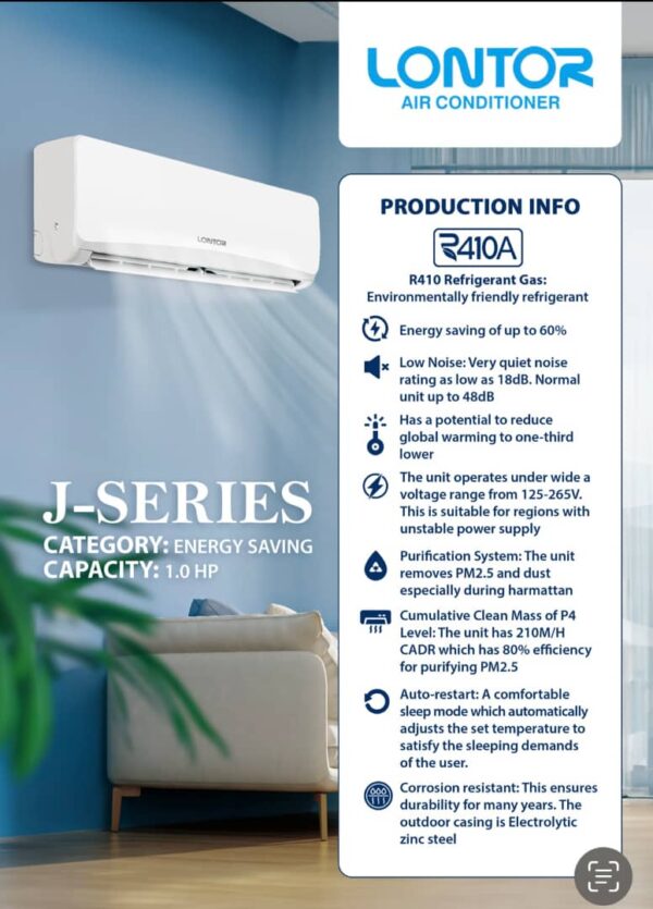 Lontor Air Conditioner 1.5HP CTL-AC-JS12N