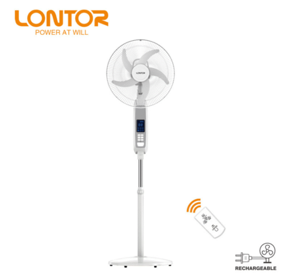 Lontor 16inch Rechargeable Standing Fan - CTL-CF055WR-16