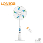 Lontor 18-inch Rechargeable Standing Fan - White CTL-CF034-18-C