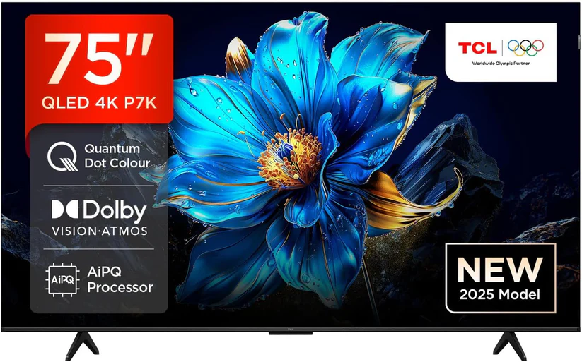 TCL 75″ QLED 4K Google TV – Model 75P7K