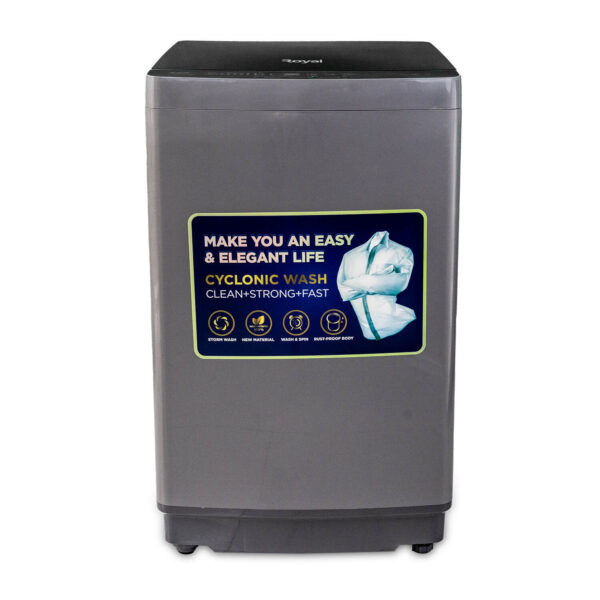 Royal 10KG Top Load Washing Machine – RWMTL10HS - Image 3