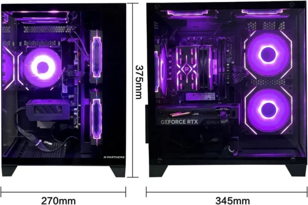 AOACE Gaming PC Desktop Intel Core i5 14400F RTX 4060 32GB RAM 1TB NVMe SSD - Image 4